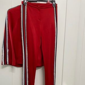 GUCCI Red Crystal Embellished Set